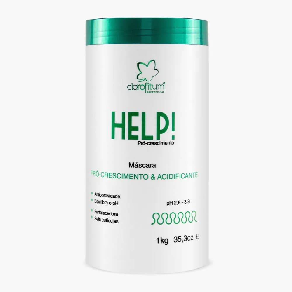 Help Pró-Crescimento Máscara Acidificante 1kg