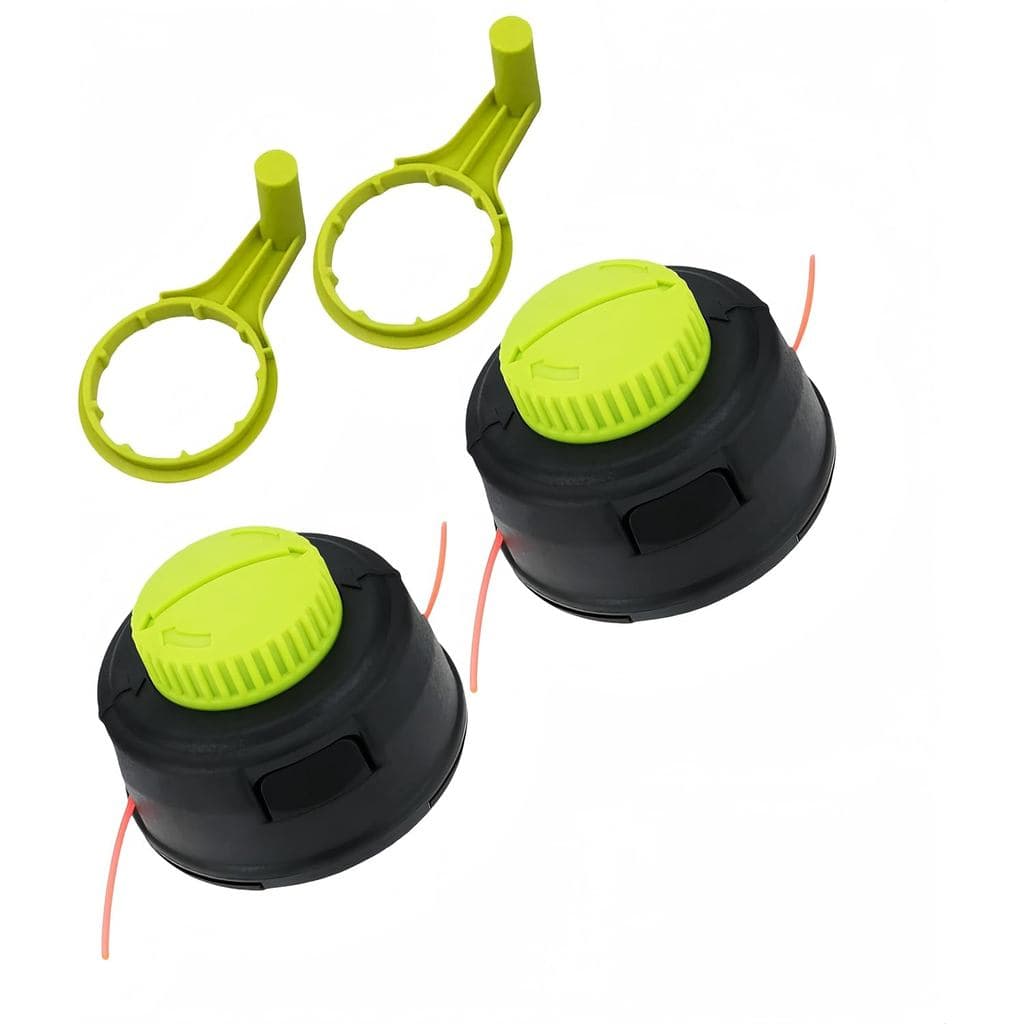 (2 unidades) Cabeça de aparador 313318001 para aparador de grama Ryobi RY40006, conjunto de cabeça de aparador P2009 RY1