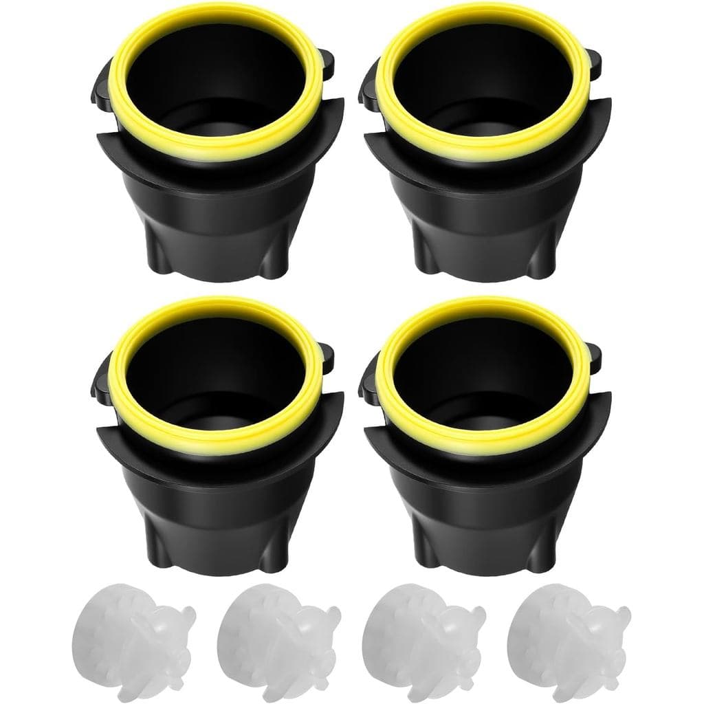 4 Peças de Bico de Válvula para Refrigerante com Difusor e Misturador Interno, Peça de Reposição para Máquina de Cola, C