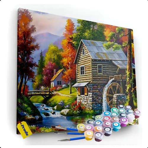 Kit Pintura Numerada Terapêutica - A Fazenda Feliz