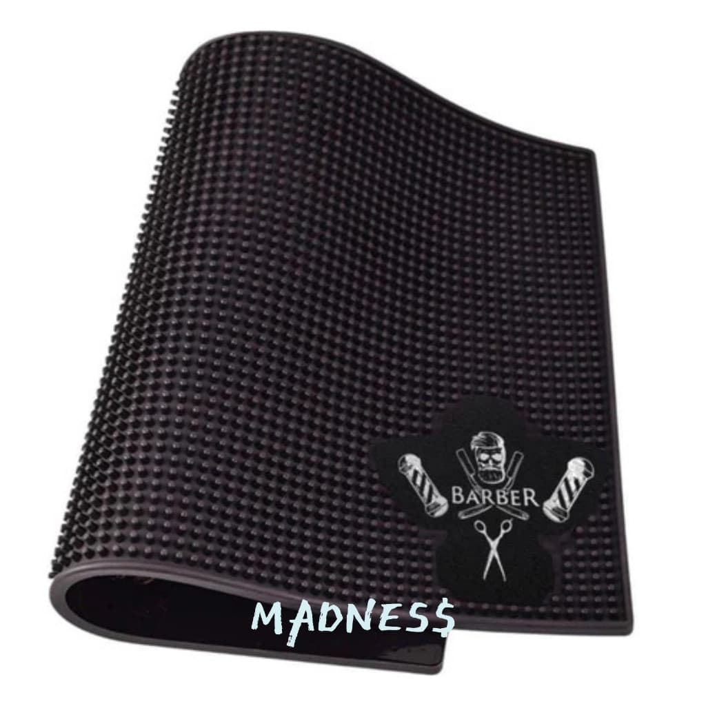 Tapete Antiderrapante para Bancada de Barbearia 40x24 cm – Barbeiro Profissional