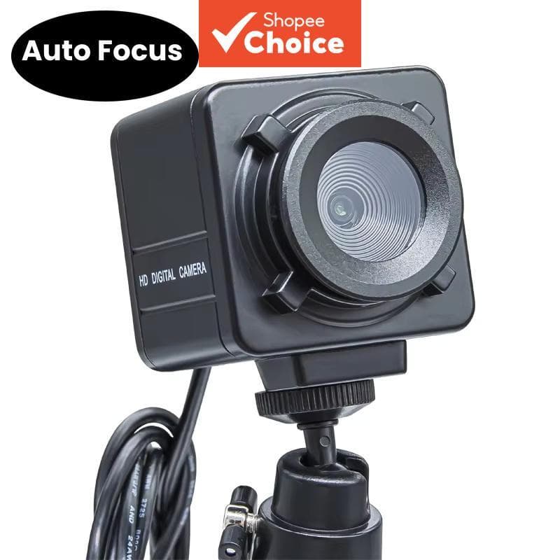 Câmera Web com Autofocus para PC 48MP GM1 30 fps 1/2 Sensor CMOS resolução 8000*6000 USB para Vídeo/Reuniões/Streaming