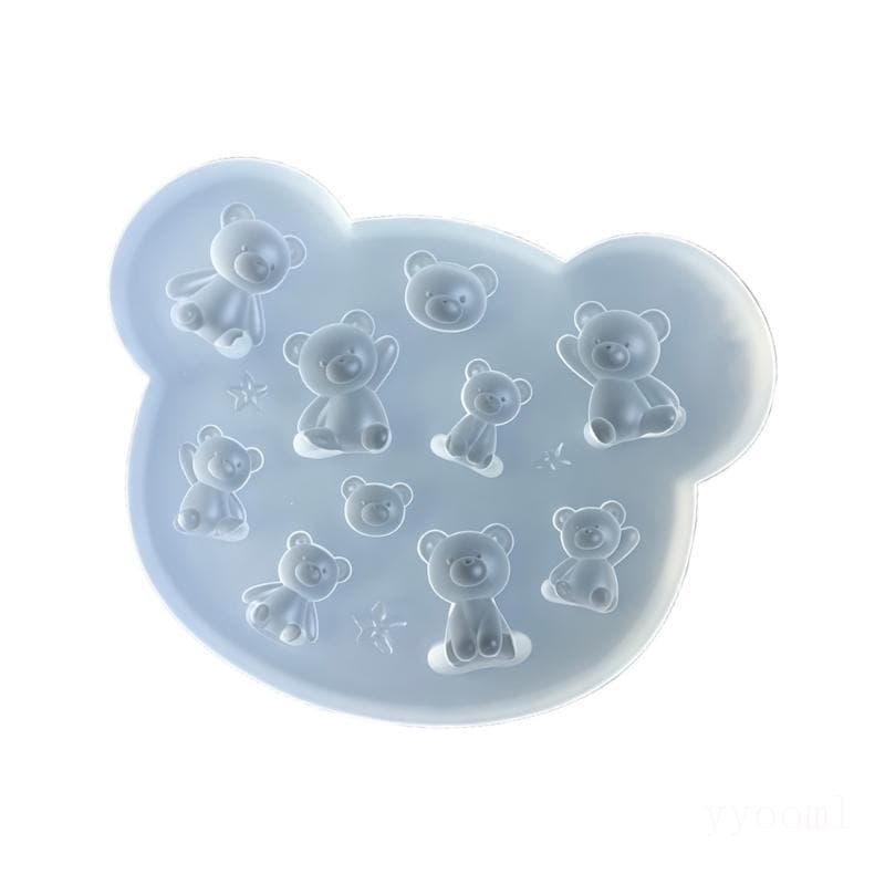 Molde Em Forma De Silicone Reutilizável yyooml , Ótimo Para Fazer Doces E Presentes DIY , Resistente Químico