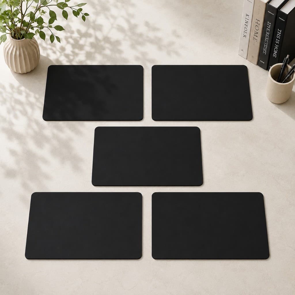 Kit Desk Pad Gamer Grande Base para Teclado e Mouse Antiderrapante Premium Protetor de Mesa Moderno