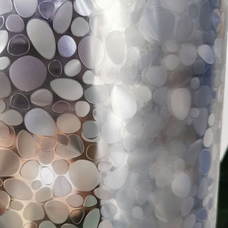 Adesivo eletrostático fosco autoadesivo para janela, filme de vidro 3d para banheiro, transparente, Anti-transparente, g