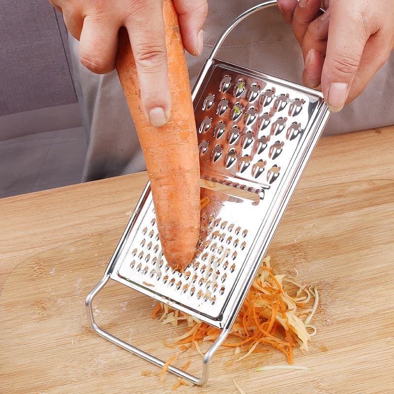 Triturador de batata desfiado doméstico multifuncional corte de vegetais cozinha ferramenta útil ralador de aço inoxidáv