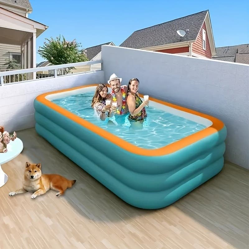 Piscina inflável da grande capacidade, piscina inflável portátil dobrável, grande associação do partido
