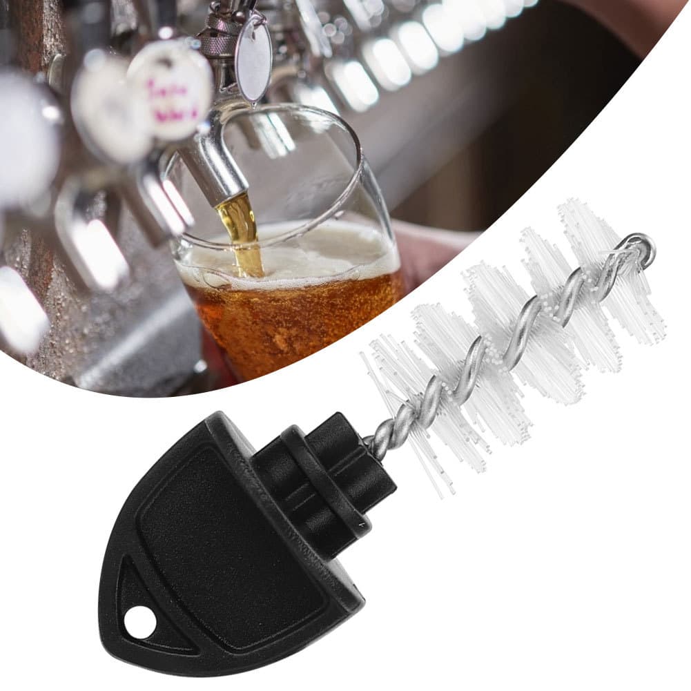 magicstore Torneira Plugues Bomba De Limpeza Cerveja Plug Escovas Barril Kit 15 Pçs Escova Kegerator Limpador Náilon Cas