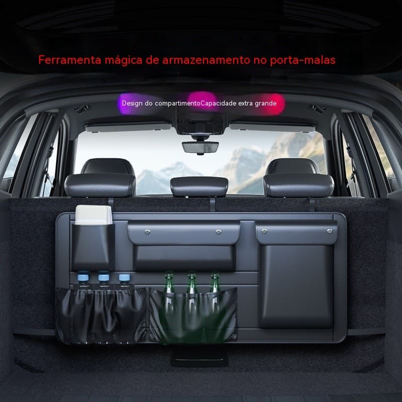 Bolsa de armazenamento para carro, caixa organizadora para carro, bolsa de armazenamento para porta-malas, bolsa de arma