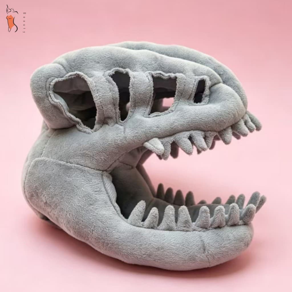 Chapéu De Esqueleto De Dinossauros Para Crianças , Fantasia De Poliéster Dramatização , Máscara De Caveira De Dinossauro