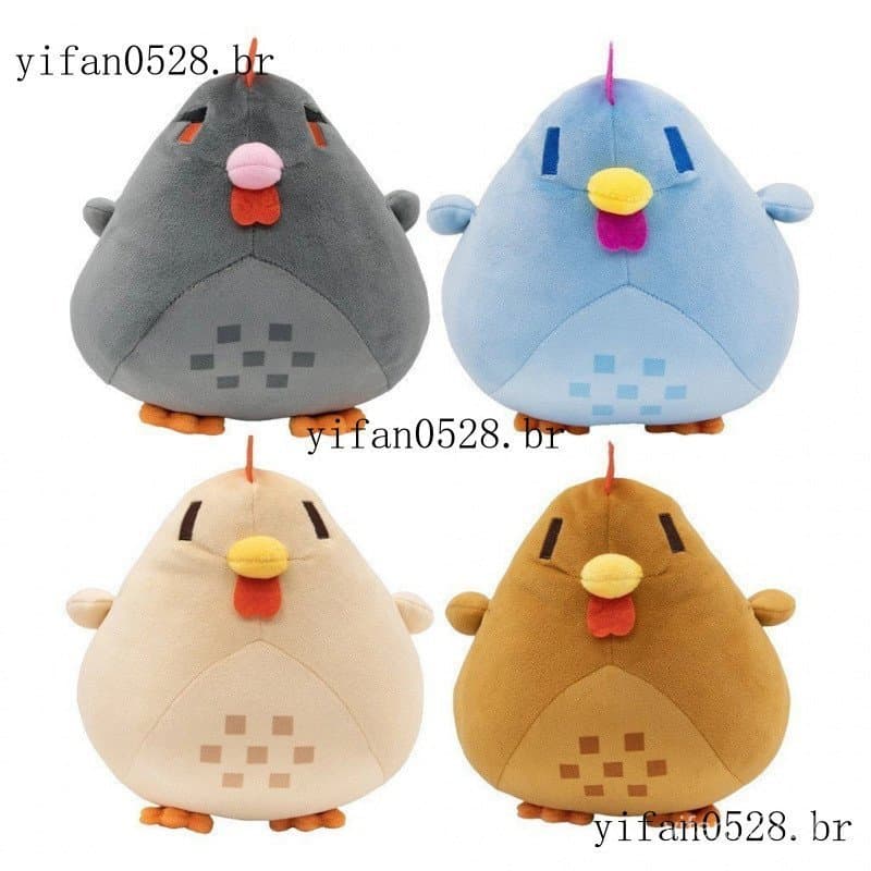 20cm Stardew Vale Frango Brinquedo De Pelúcia Dos Desenhos Animados Jogo Macio Animal Travesseiro Para Crianças Bebê Aco