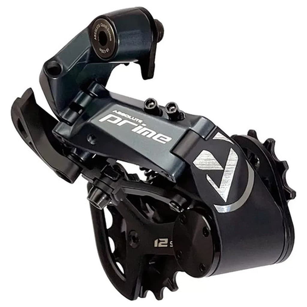 Câmbio Traseiro 12v Absolute Prime Clutch K7 52t Lançamento Preto Compatível Cassete 52 dentes Roldanas Rolamentadas