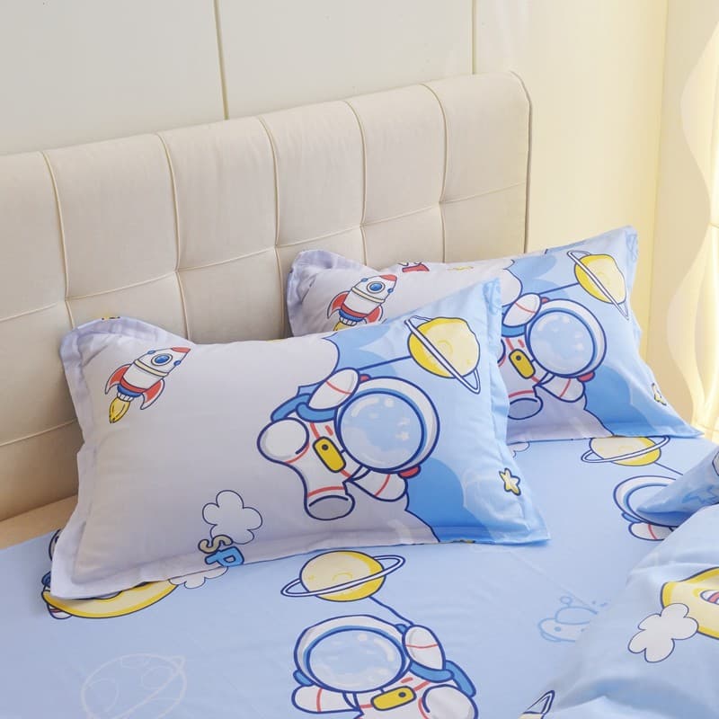 Fronha única de sarja de algodão, fronha de algodão puro, um 12 Yuan 48x74cm, travesseiro de couro