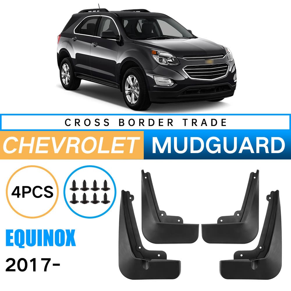 Alta qualidade-adequado para Chevrolet Explorer Equinox 2017-2023 guarda-lamas do carro paralama resistente ao desgaste