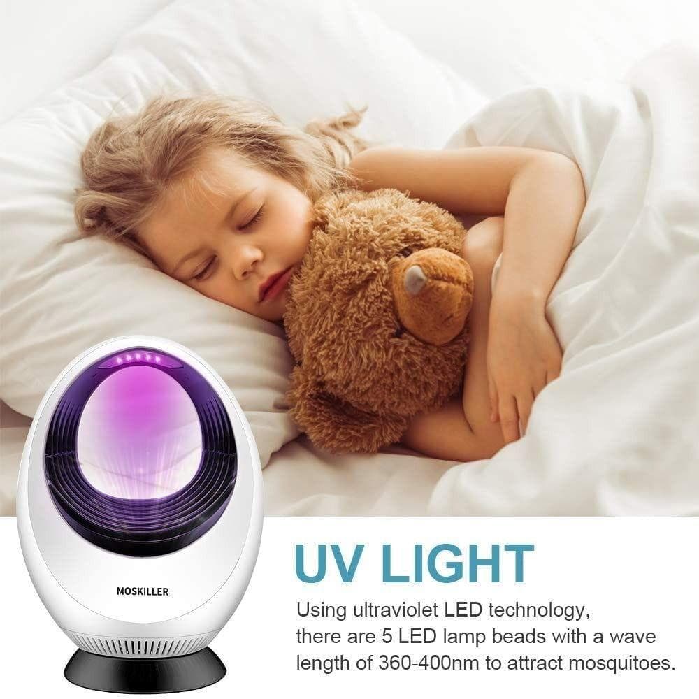 Lâmpada Mosquiteira USB TEVO , Mini Luz Inteligente Para Armadilha De Insetos , Anti-Mosquito De Alta Potência De Sucção