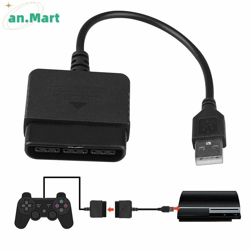 JTN Para Adaptador De Controlador PS2 PS3 PlayStation 2 Cabo USB PC PlayStation3 NW