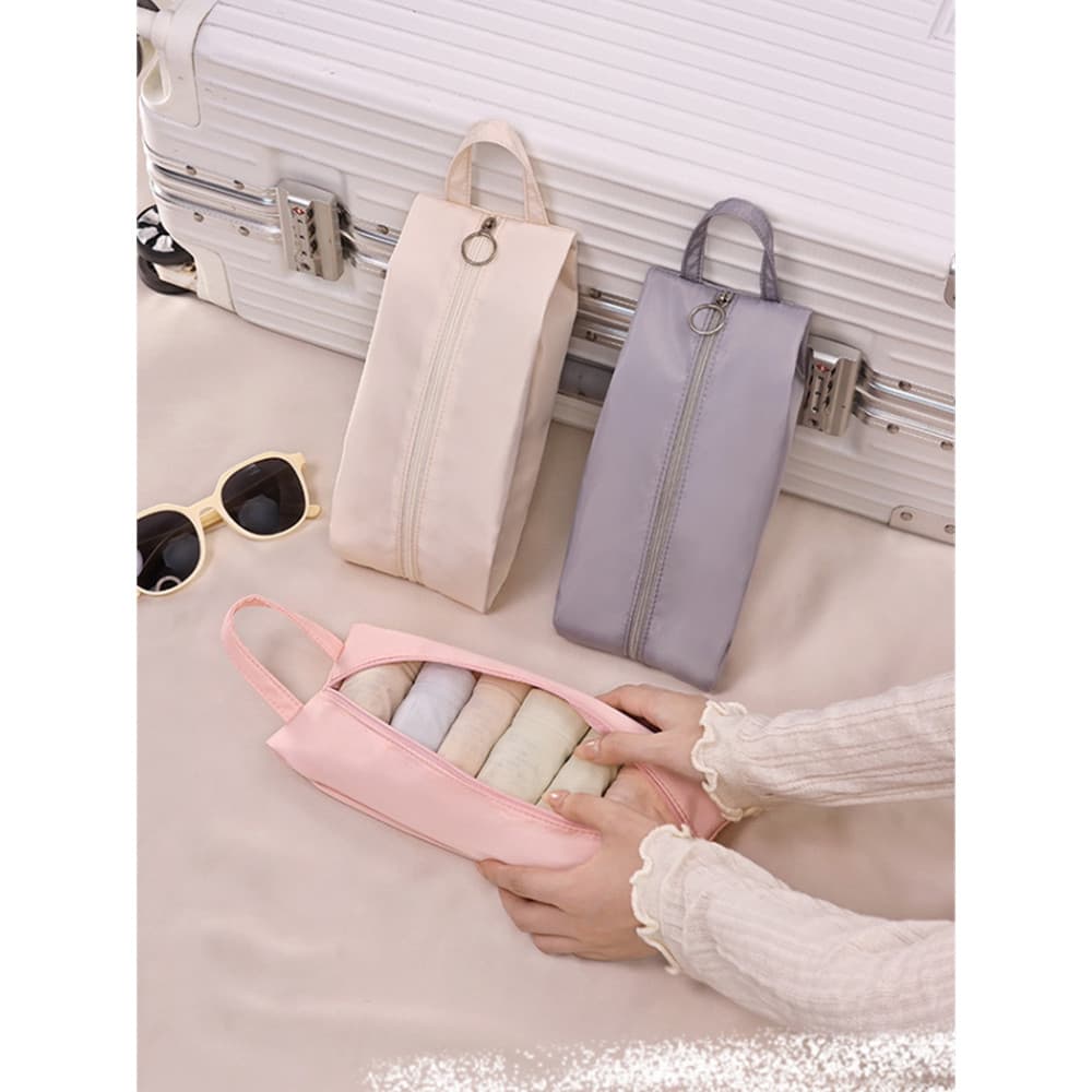 Saco de armazenamento de viagem de roupa interior meias saco de armazenamento de bagagem saco de embalagem de roupas por