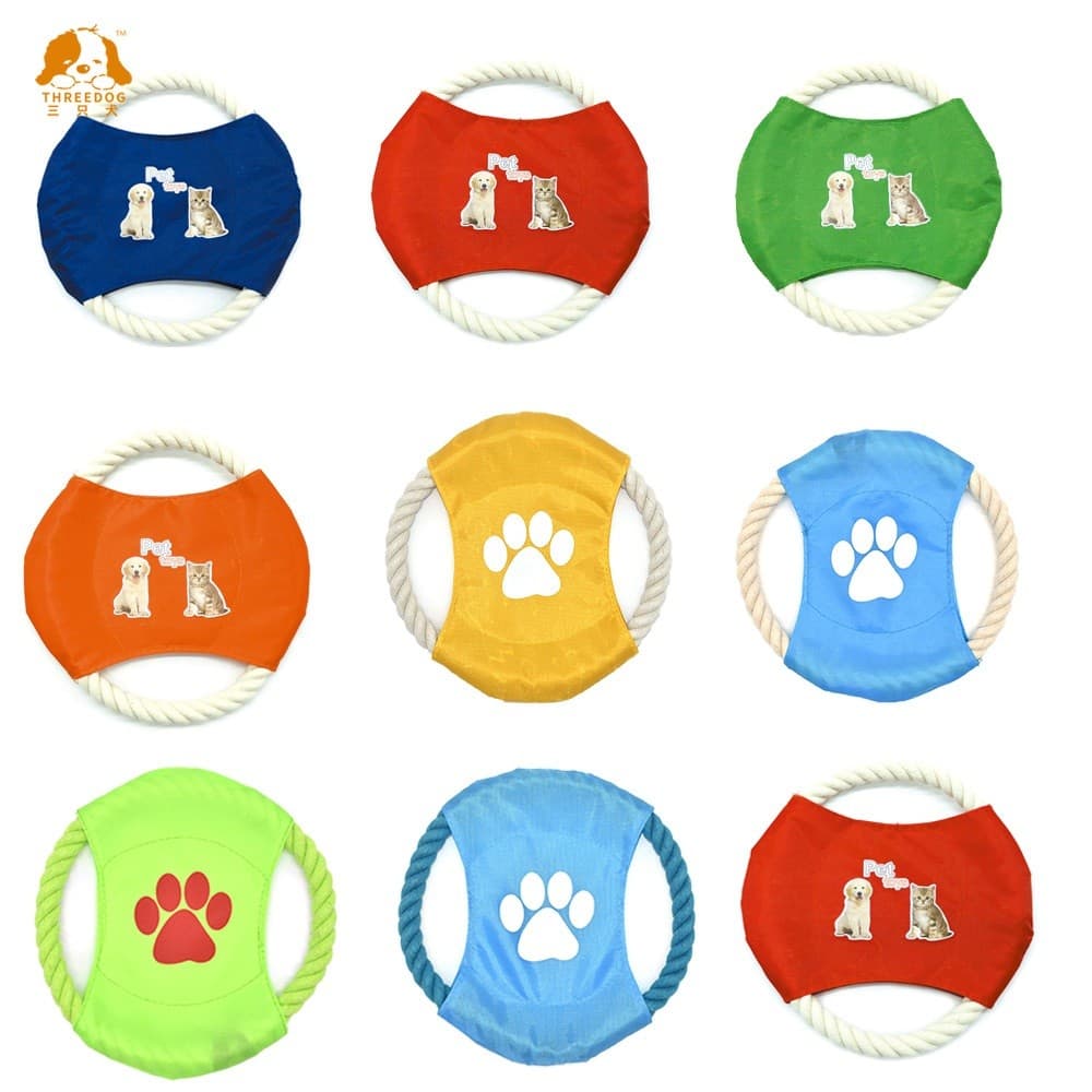 Frisbee Leve para Cães, Disco Voador para Treino e Brincadeiras ao Ar Livre - Ref. 9375