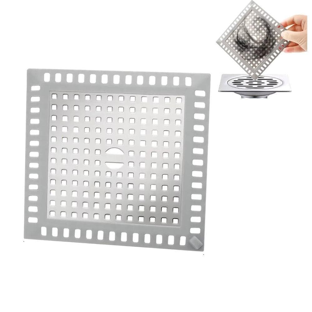 Filtro De Drenagem De Piso , Cabelo De Banheiro Antientupimento Com Borda De Silicone , Coletor Banheira À Prova De Ferr