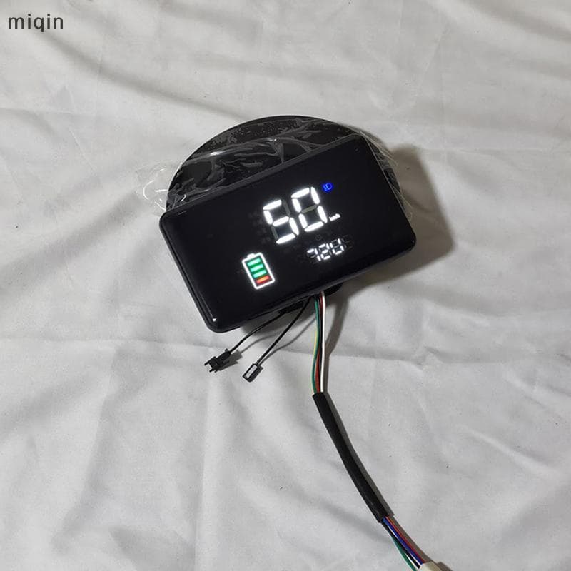 Ebike Tela LCD 48V 72V Medidor De Velocidade Plug and Play Fácil Instalação Para Bicicleta Elétrica Scooter Painel Atual
