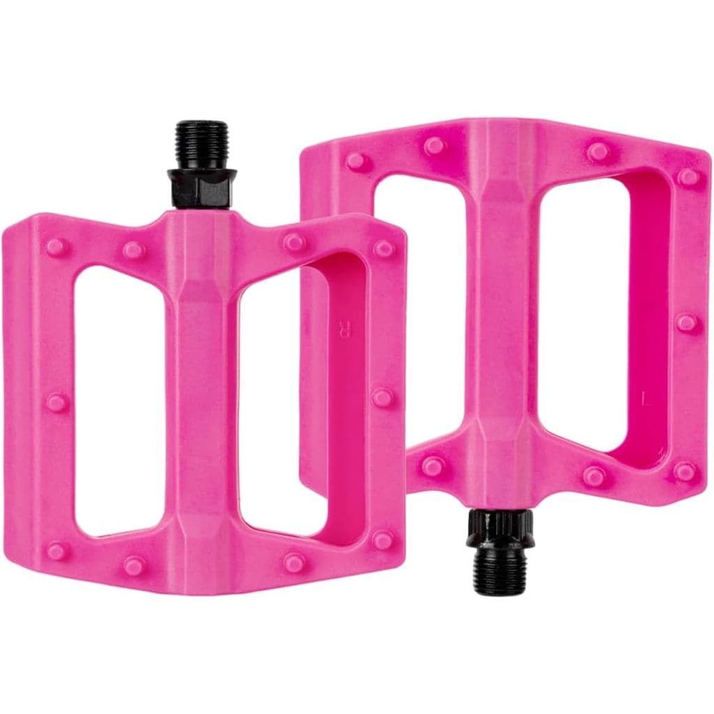 Pedal Universal para Bicicleta, Leve e Durável, em Polipropileno com Rolamentos de Aço Boronado - Várias Cores Disponíve