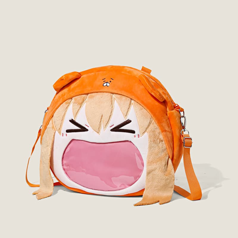 2026 Comida Seca Irmã!Pequeno enterrado grande boca dor saco Anime mercadoria Original saco de boneca de pelúcia armazen