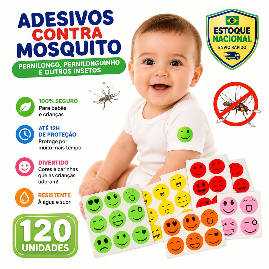 Adesivos Repelentes De Insetos Dos Pces , Remendos Não Tóxicos Do Mosquito Com Desenhos Bonitos Animados , Essencial
