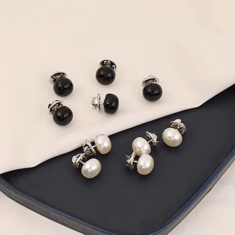 Sem costura invisível Anti-reflexo broche botão camisa roupas acessórios fixos pino feminino botão escondido ferramenta