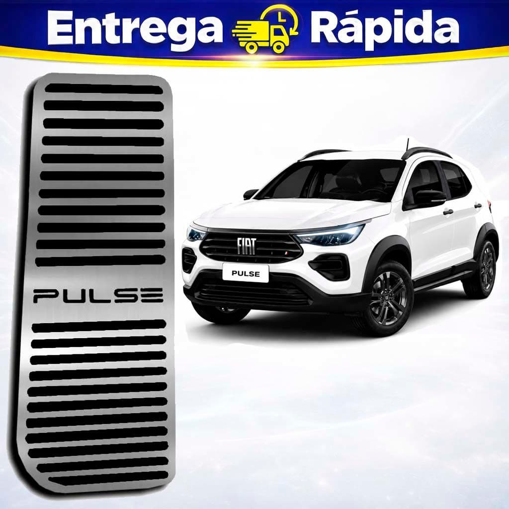 Descanso de Pé Aço Inox Volkswagen Pulse 2021 a 2025 Multi