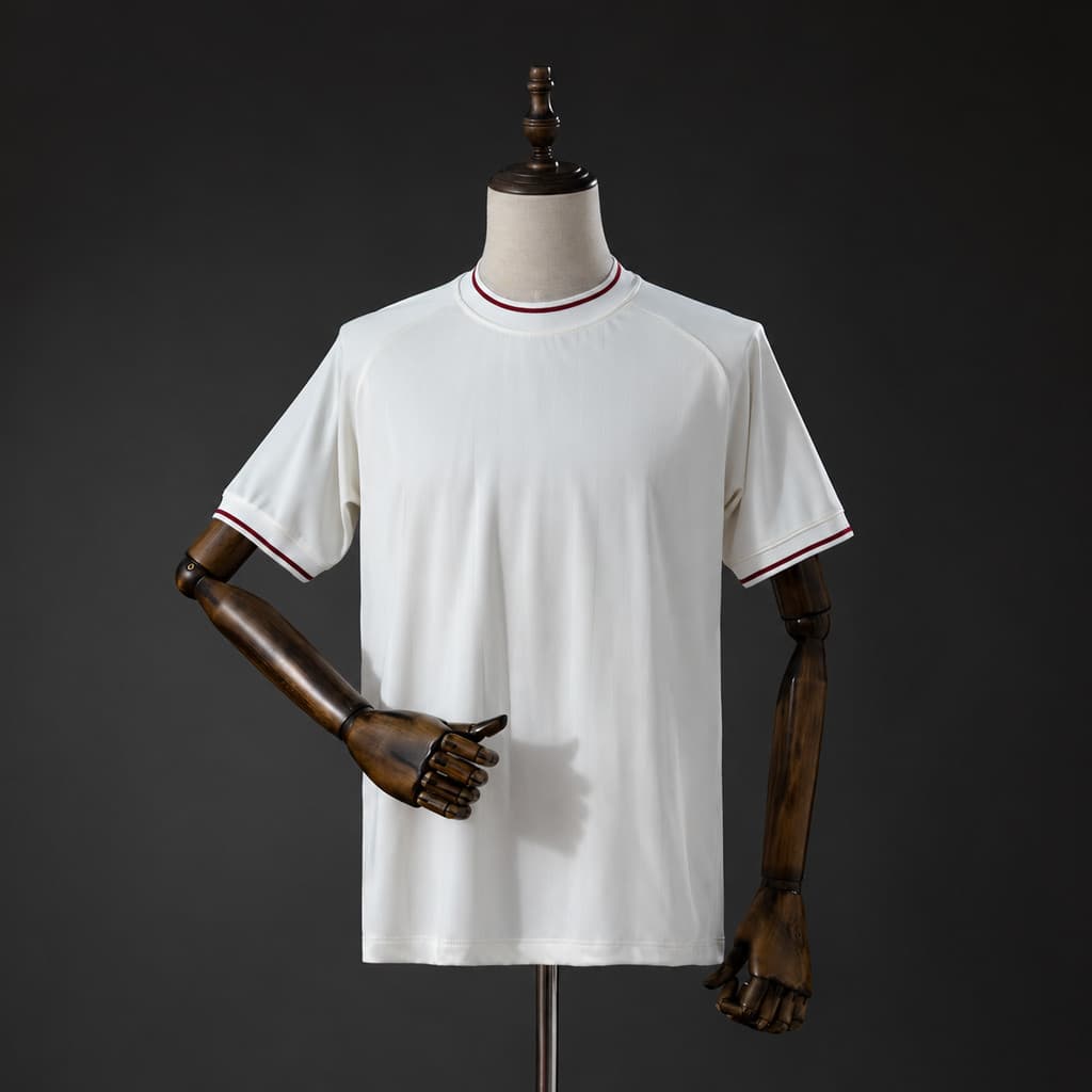 Camisa Masculina Off White Creme 26/27 Modelo Esportivo Casual P ao 2XL