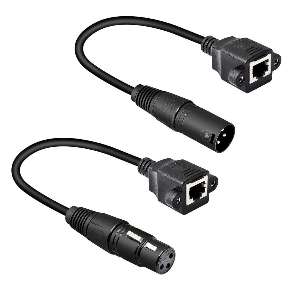 Conector MYRON1 RJ45 , Cabo Adaptador ABS 30 Cm XLR 3 Pinos Para Série De Controlador DMX-CON