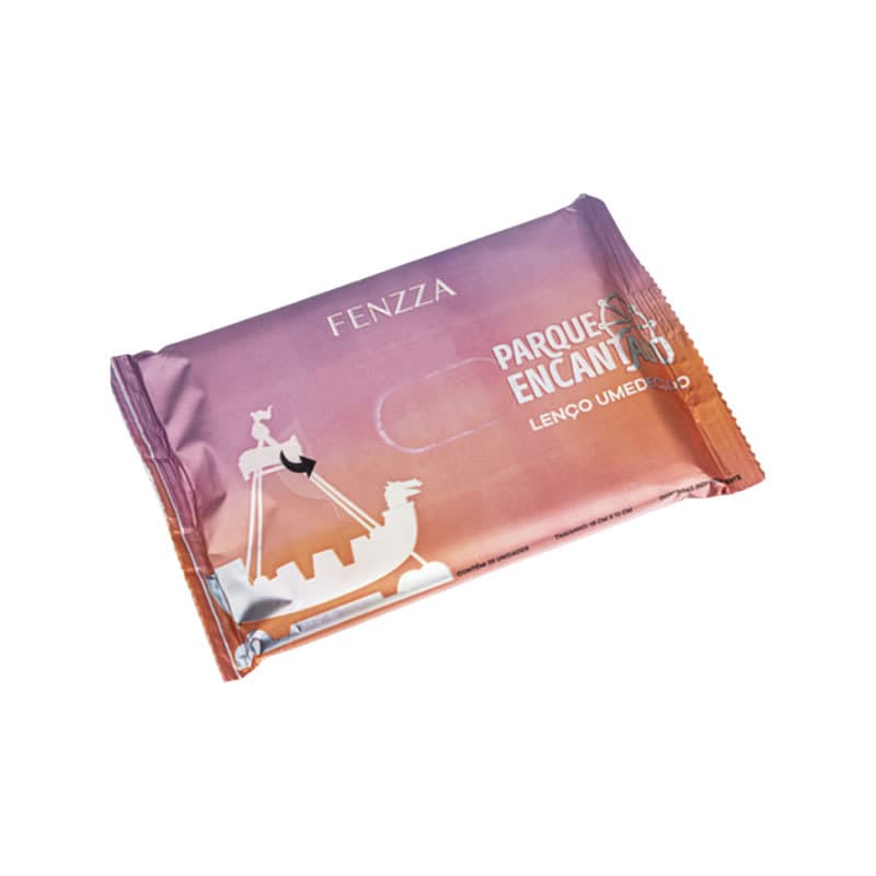 Lenço Umedecido Parque Encantado Fenzza FZ-50024 - Unidade
