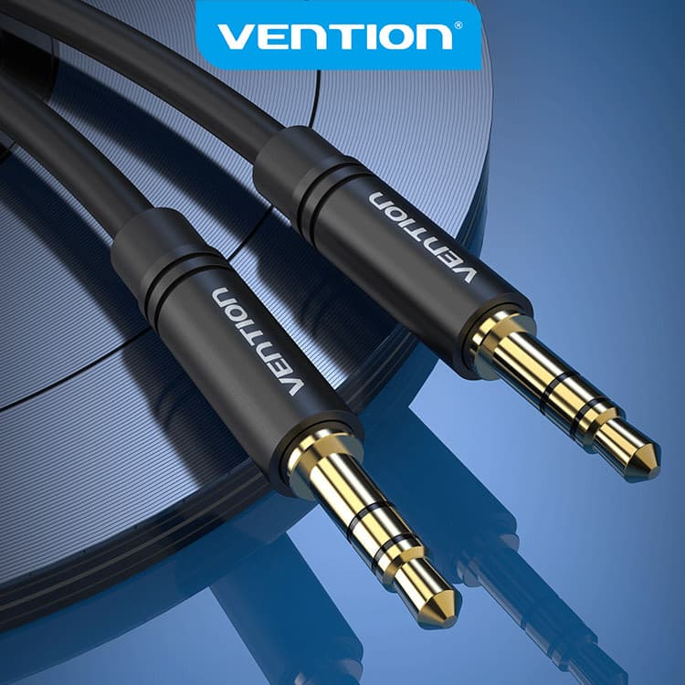 Vention 3.5 Mm De Áudio Macho Para Cabo De Ângulo Reto De 90 Graus Alto-Falante De Carro Auxiliar