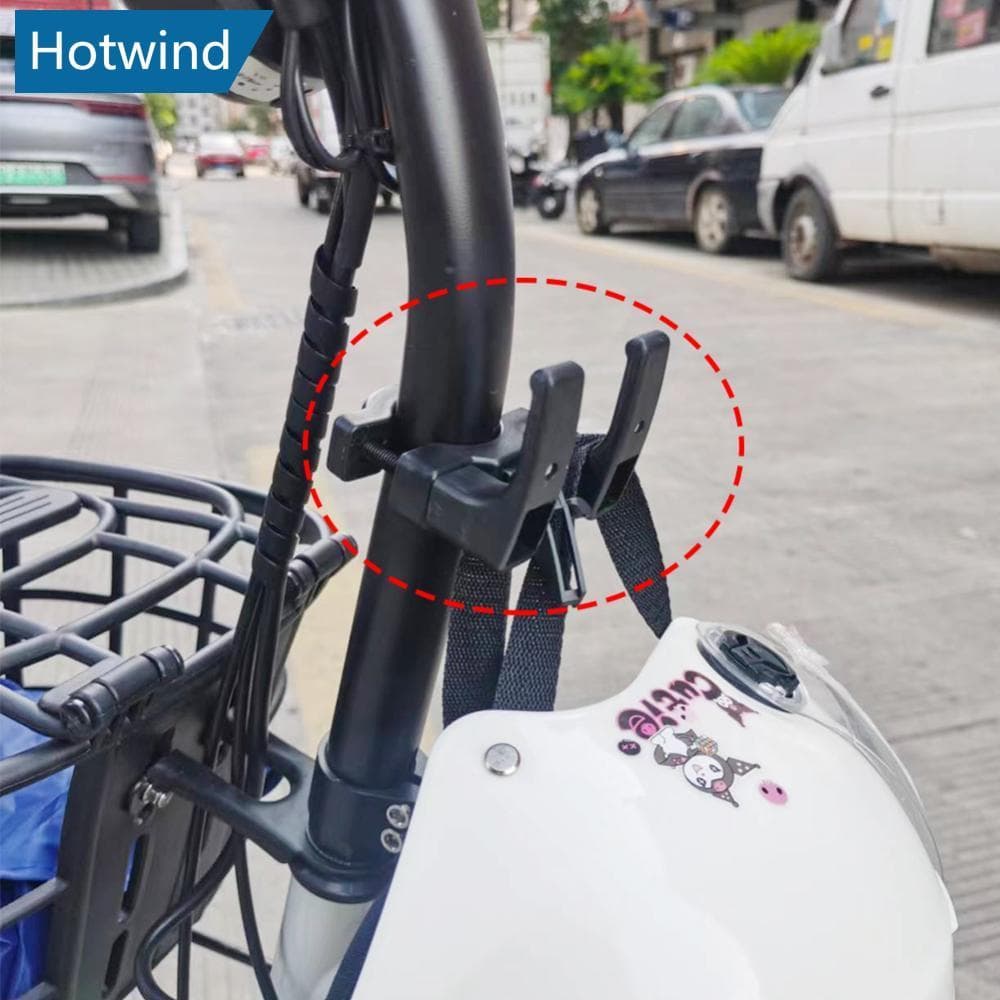 HW Gancho De Armazenamento Para Capacete De Motocicleta , Bolsa De Bagagem , ABS , Suporte Elétrica , Bicicleta , Scoote