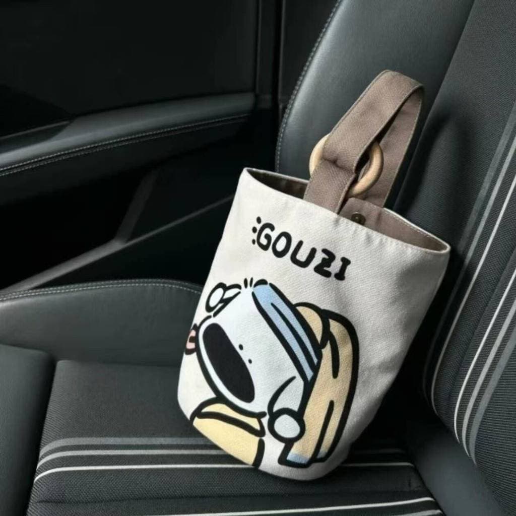 Saco de almoço portátil trabalhador de escritório saco portátil balde de lona bonito balde-em forma de mão-transporte al