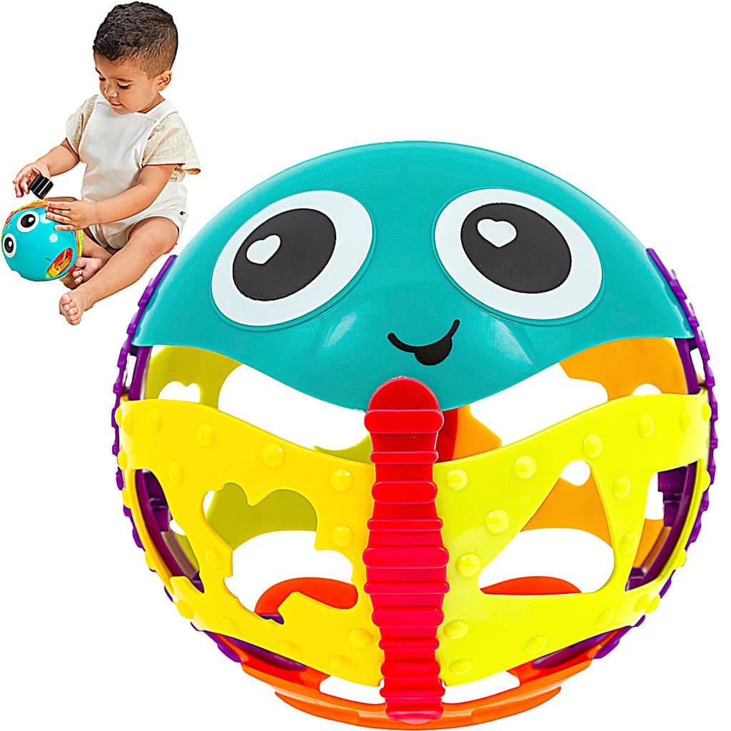 Bola De Atividades Buba Brinquedo Sensorial Infantil