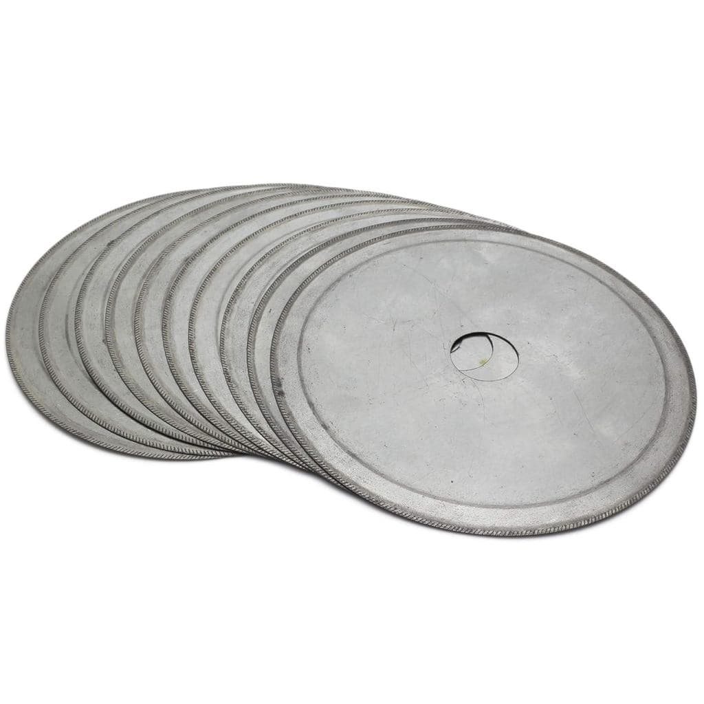 Lâminas de Serra Diamantadas Lapidárias ILOVETOOL Super Finas 0,23mm 4 Polegadas para Corte de Pedra, Pacote com 10 Peça