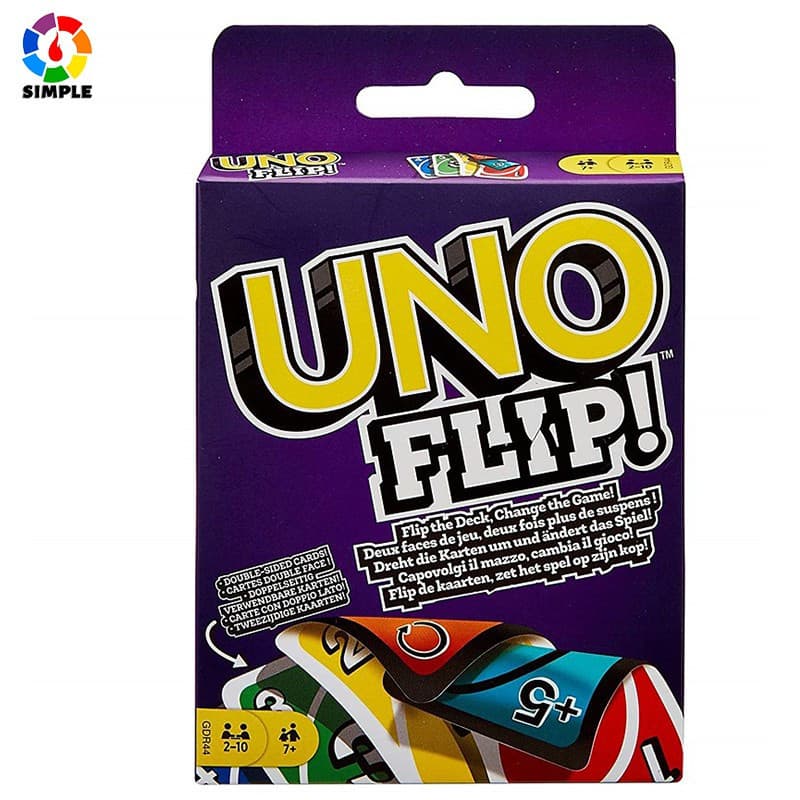 Baralho Engraçado UNO FLIP Game (Jogo De Tabuleiro)