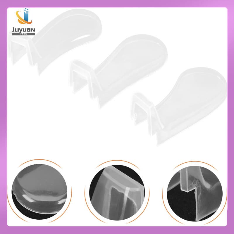 🎹 6Pcs Plásticas Transparentes para Pedais de Digital Piano