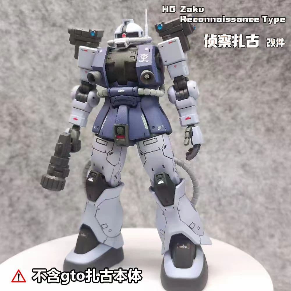 HG Reconnaissance Tipo Tiegu Modificação Peças GTO Gundam Modelo Figura Kit Detalhe de Produção Primeiras Dez Modificaçõ