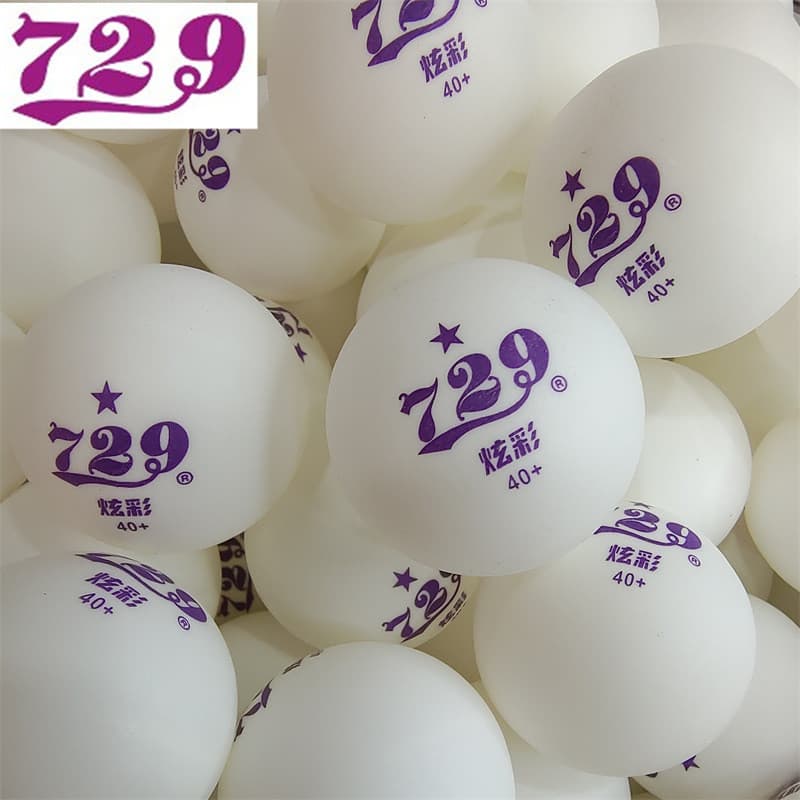 Genuíno 729 colorido treinamento tênis de mesa ABS40 + servidor marmed uso treinamento competição clube tênis de mesa