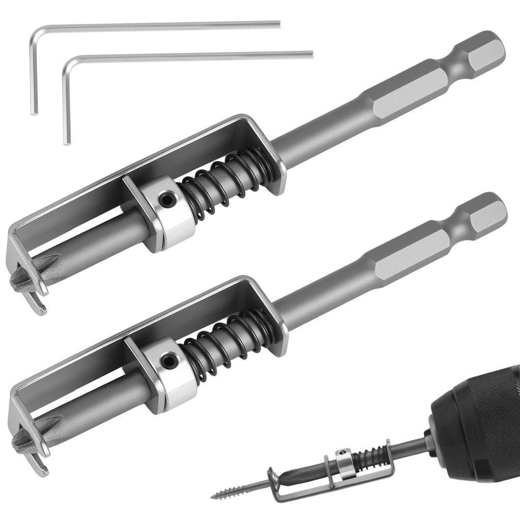 Conjunto De Bits De Suporte De Parafuso Com Mola Chave De Fenda Anti-Queda Ferramenta De Retenção Universal Para Broca O
