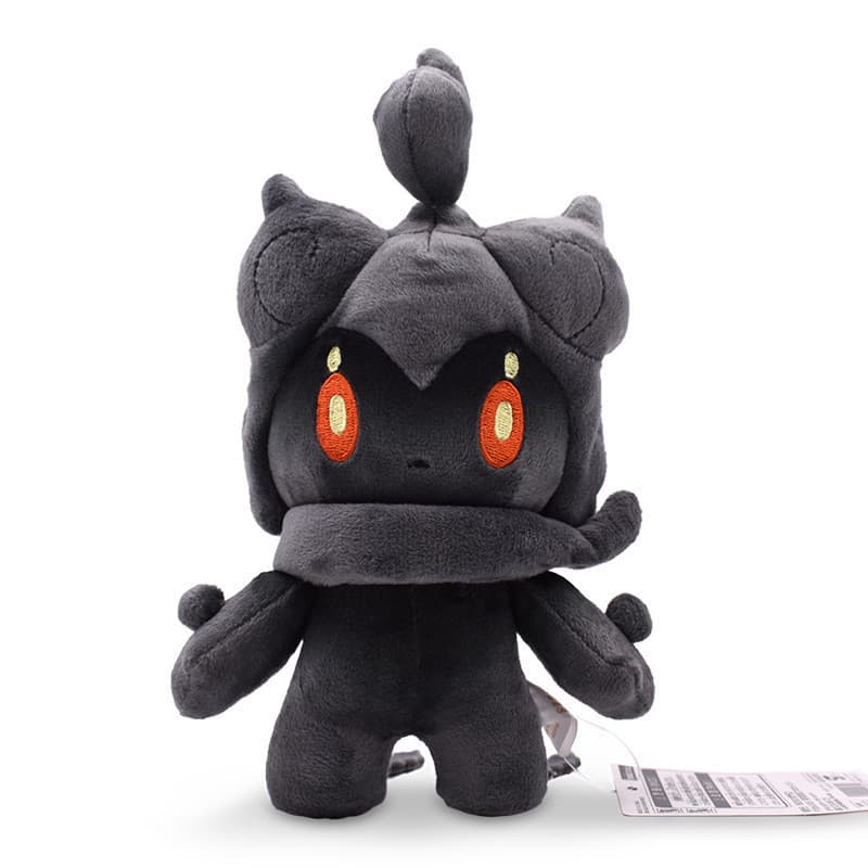 Pokémon De 25cm Pokemon Sol E Lua Anime Figura Marshadow Brinquedos De Pelúcia Fantasma Macia Para Crianças Presentes De