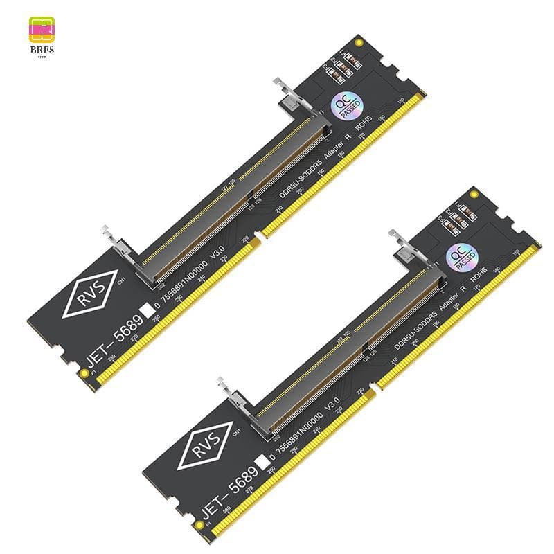 2 Pçs Portátil DDR5 RAM Para SO DDR5 U-DIMM Desktop Adaptador Cartão Testador De Memória Conversor