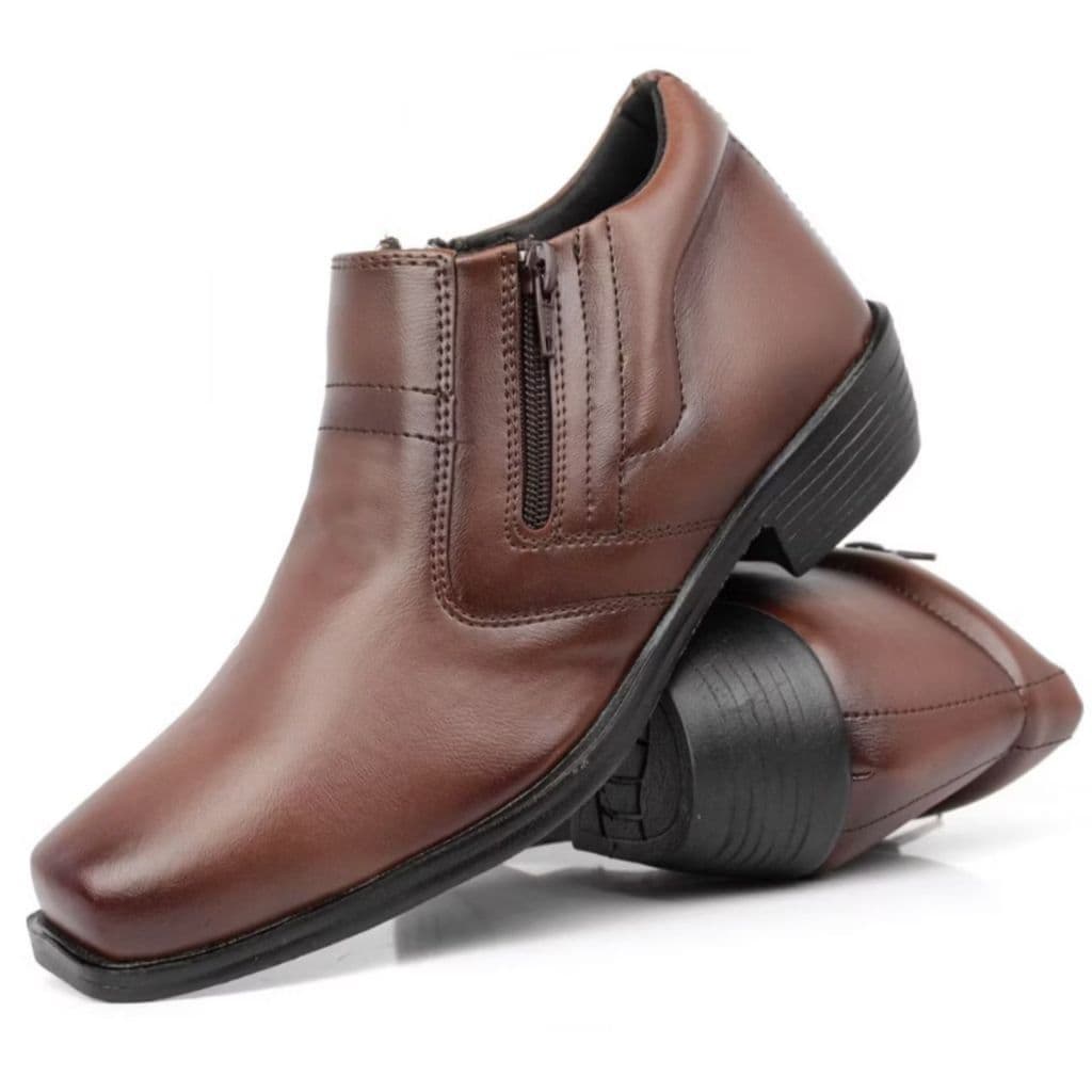 bota social confortavel  estilo casual