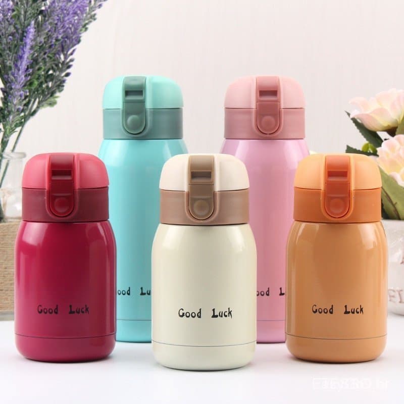 Mini Copo Térmico 200ml/360ml Copo de Café a Vácuo de Aço Inoxidável de Bolso Garrafa Térmica