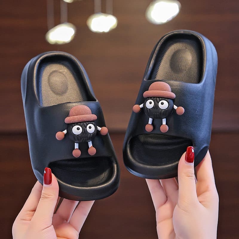 Novo estilo crianças pisando na merda sentir meninos meninas verão dos desenhos animados bonito sola macia de sola gross