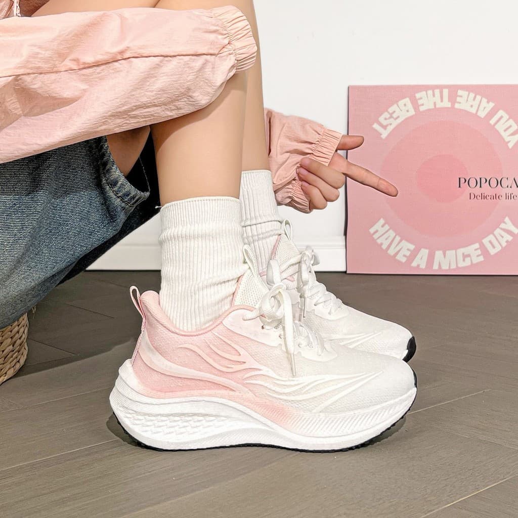 Estudante esportes esportes sapatos casuais leve antiderrapante sapatos femininos 2026 verão All-Match sola macia senhor