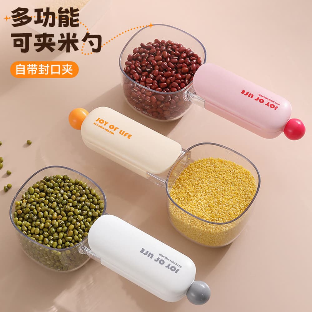 Conjunto De Colheres Medidoras De Cozinha De Grande Capacidade Para Farinha , Arroz Em Pó , Grãos , Ingredientes Secos ,