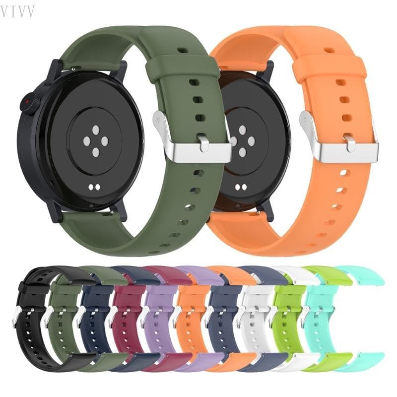 Pulseira Silicone VIVV Para Relógio CMF 1 2 22mm Liberação Rápida Unissex